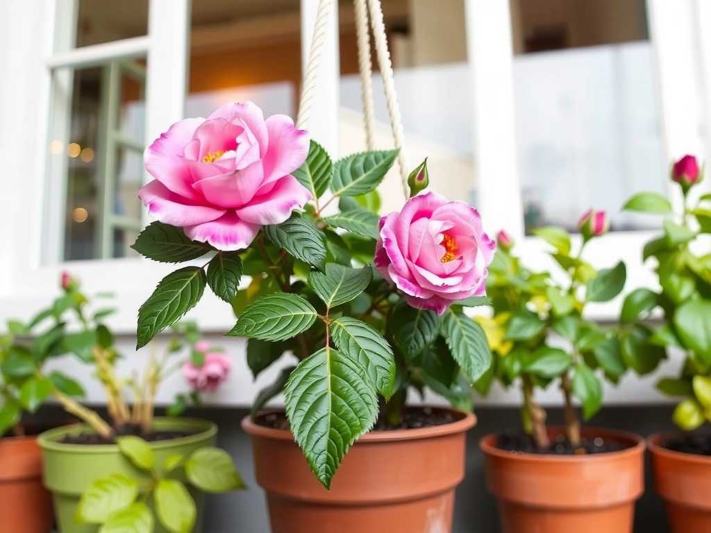How to prevent underwatering of balcony rose seedlings(1)