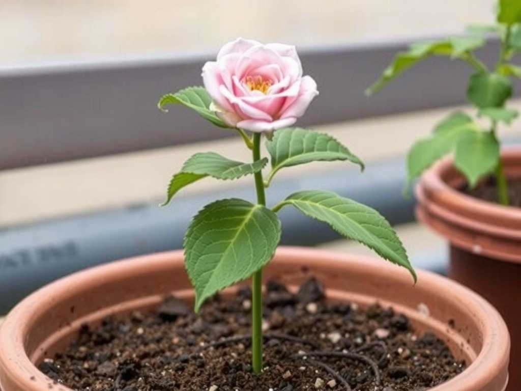 How to transplant balcony rose seedlings without damaging roots(1)