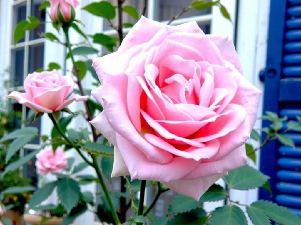 How to select rose varieties suitable for north-facing balconies