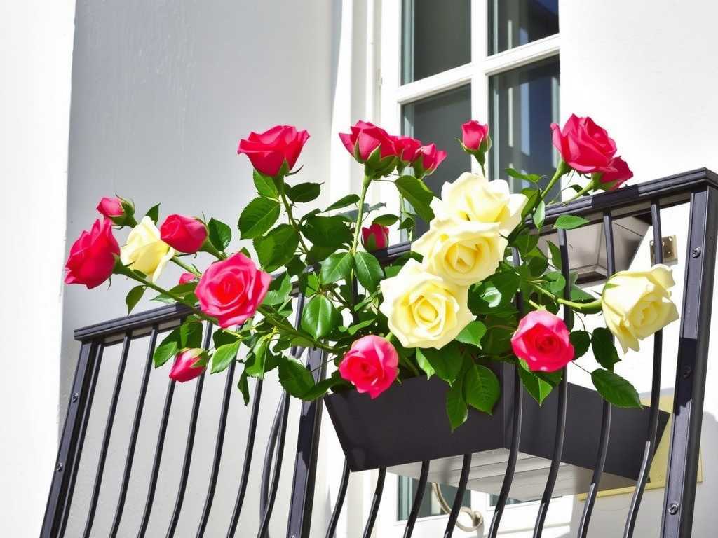 How to fix balcony roses to security grilles(1)