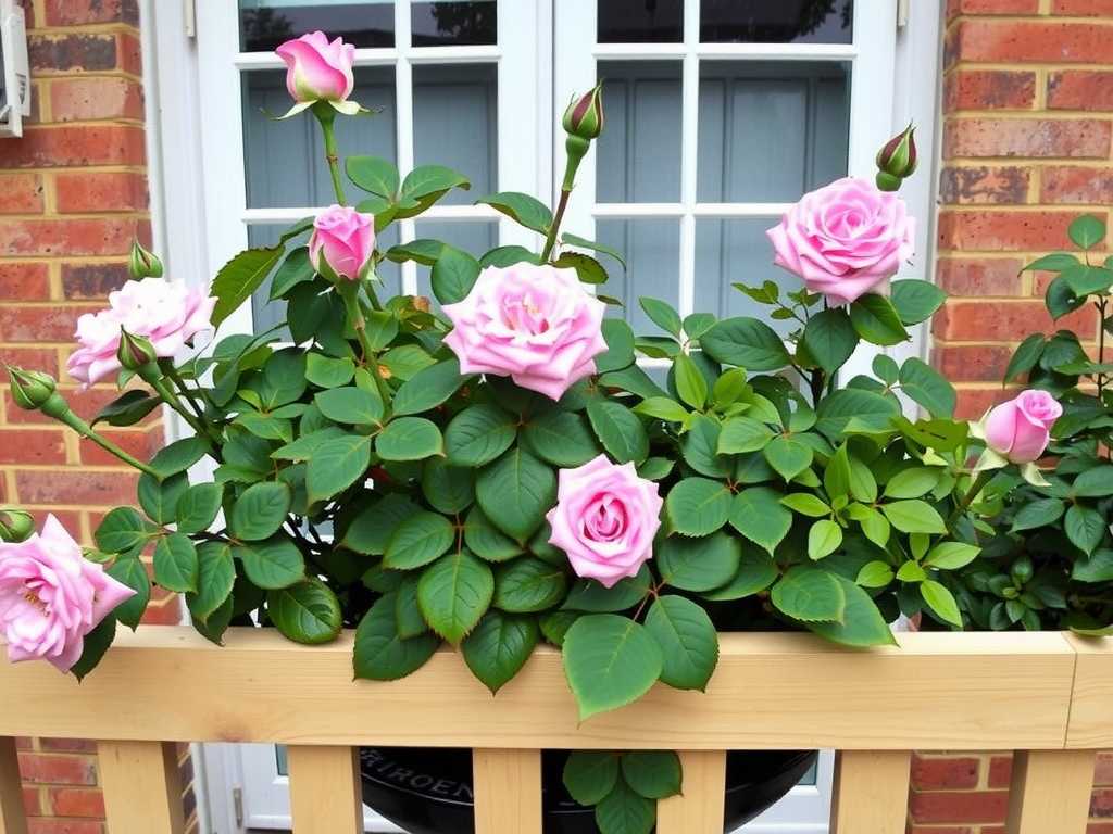 How to prune balcony roses into lollipop shapes(1) How to prune balcony roses into lollipop shapes(1)