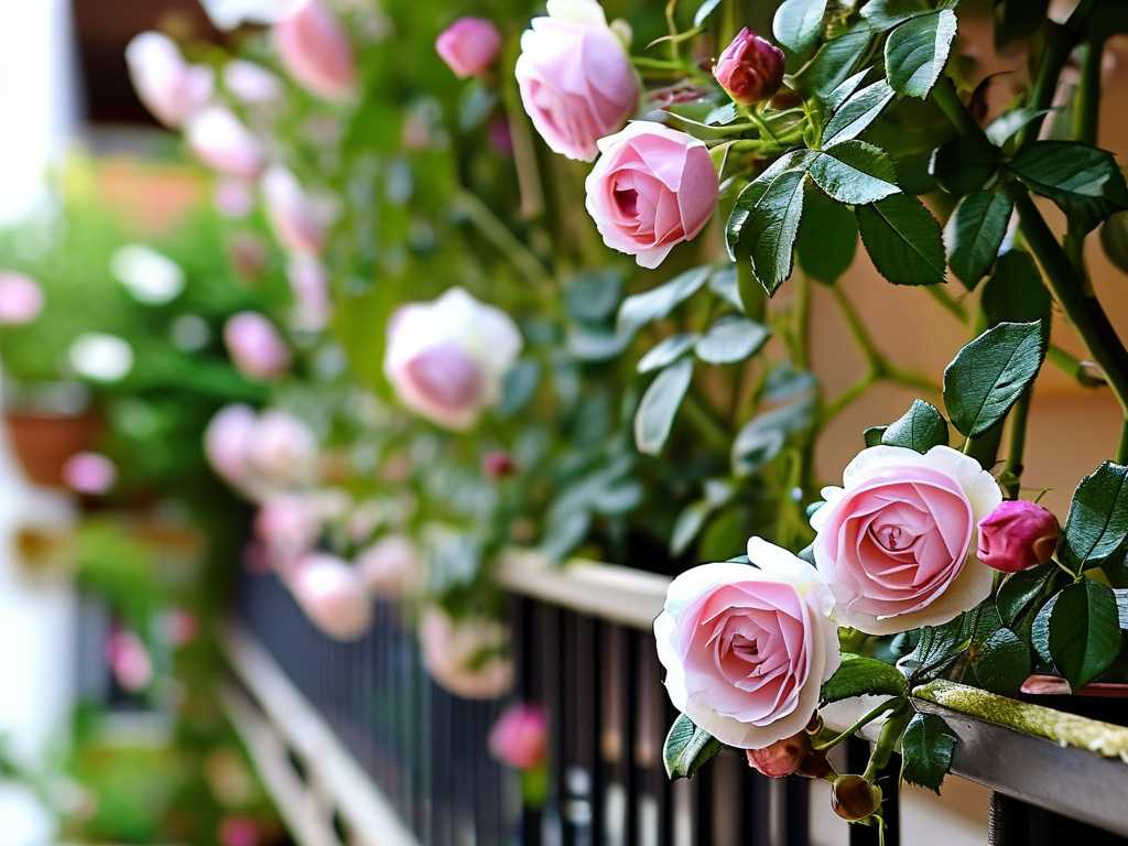 How to hand-pollinate balcony roses