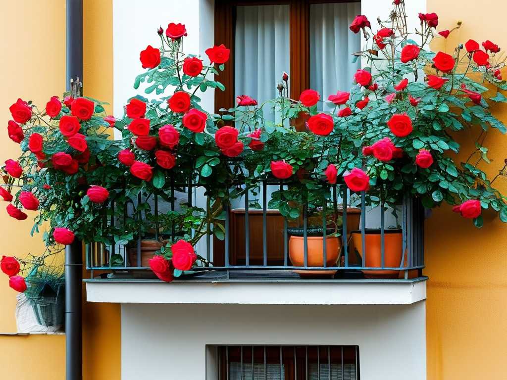 How to grow dwarf rose varieties on the balcony(1)