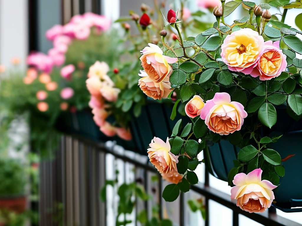 How to grow old rose bushes on the balcony(1) How to grow old rose bushes on the balcony(1)