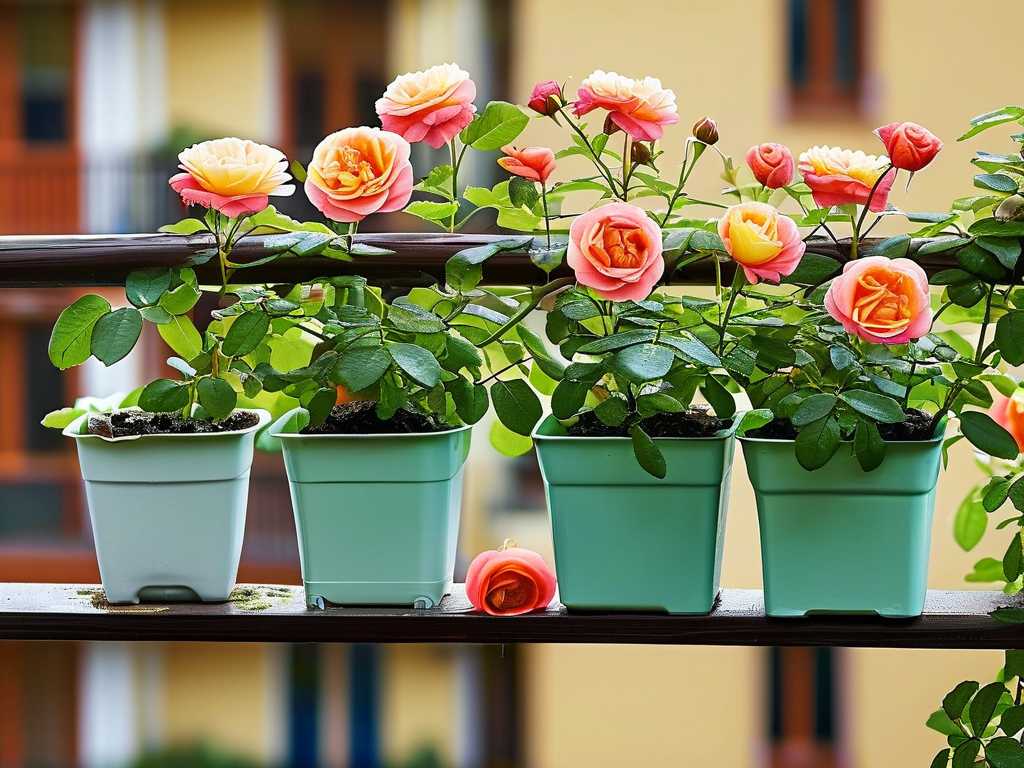 How to grow balcony roses while preventing waterlogging and root rot