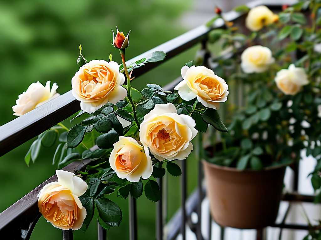 How to grow wild rose varieties on the balcony