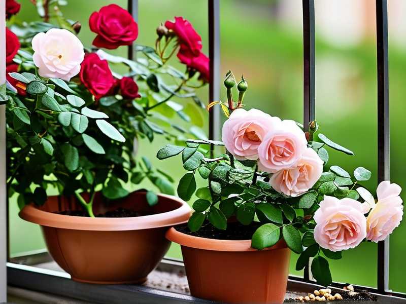 How to plant balcony rose seedlings for blooming in the same year