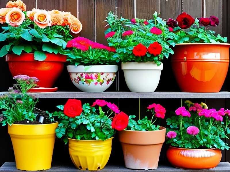 How to disinfect flower pots before planting balcony roses