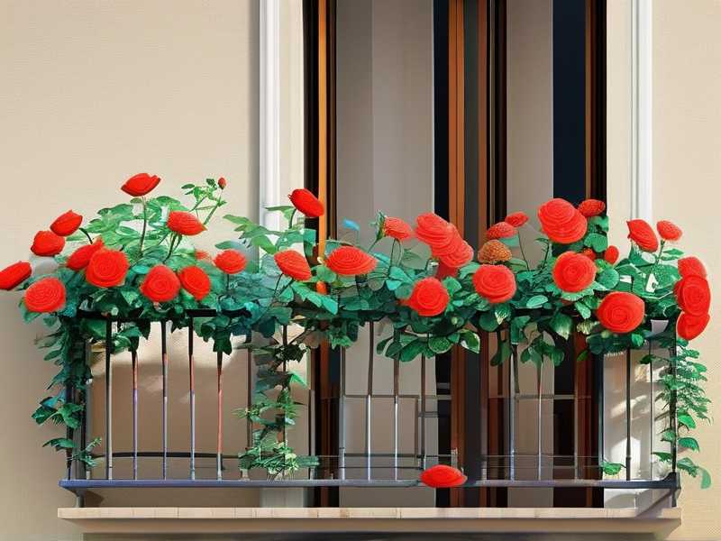 How to grow rose globes on the balcony