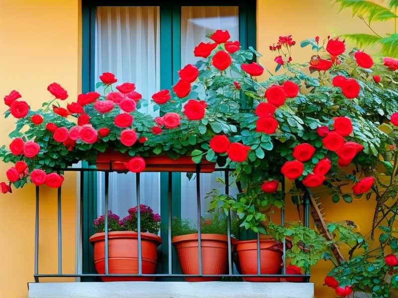 How to grow heat-tolerant rose varieties on the balcony