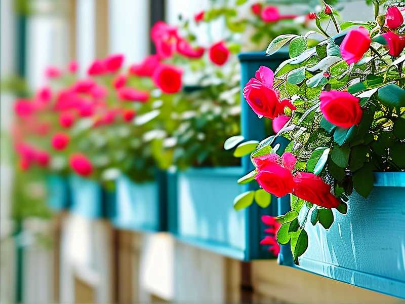 How to fix climbing nets for roses on balcony walls