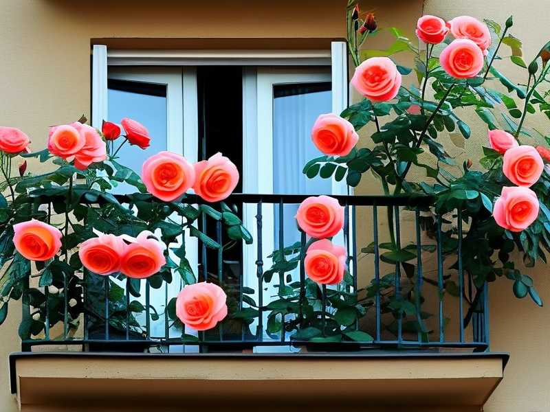 How to grow thornless rose varieties on the balcony