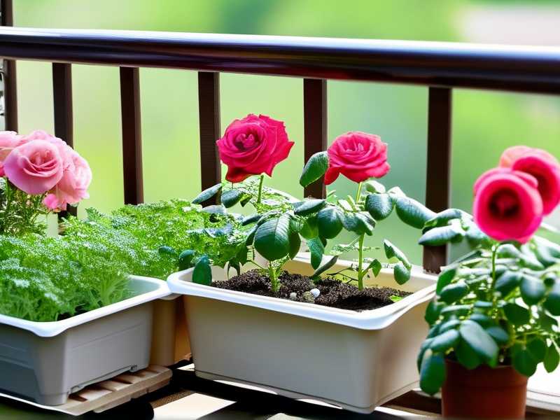 How to transplant hydroponic balcony roses to soil cultivation
