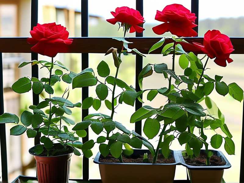 How to disinfect balcony rose cuttings