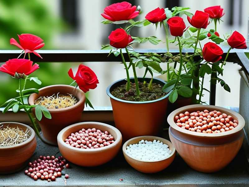 How to handle the germination process for balcony rose seeds