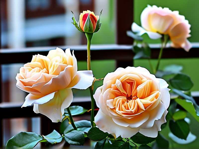 How to grow cut roses on the balcony