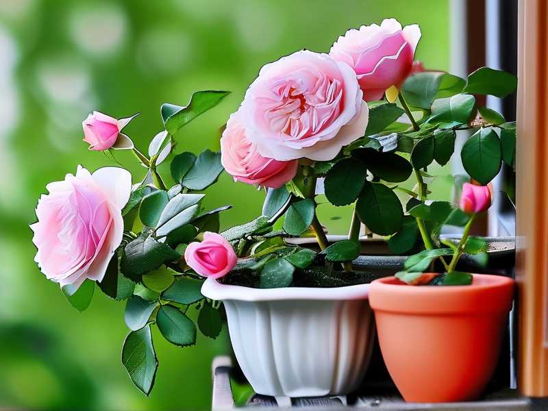 How to grow miniature roses on the balcony