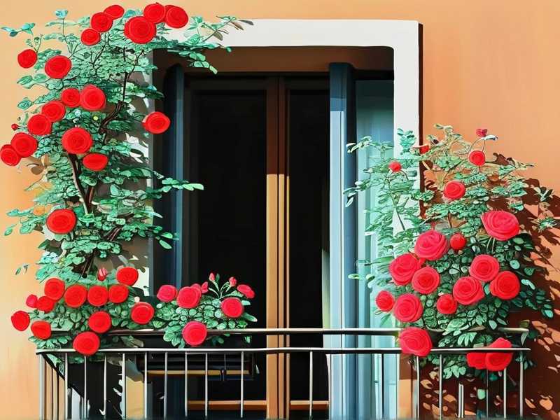 How to plant bare-root roses on the balcony