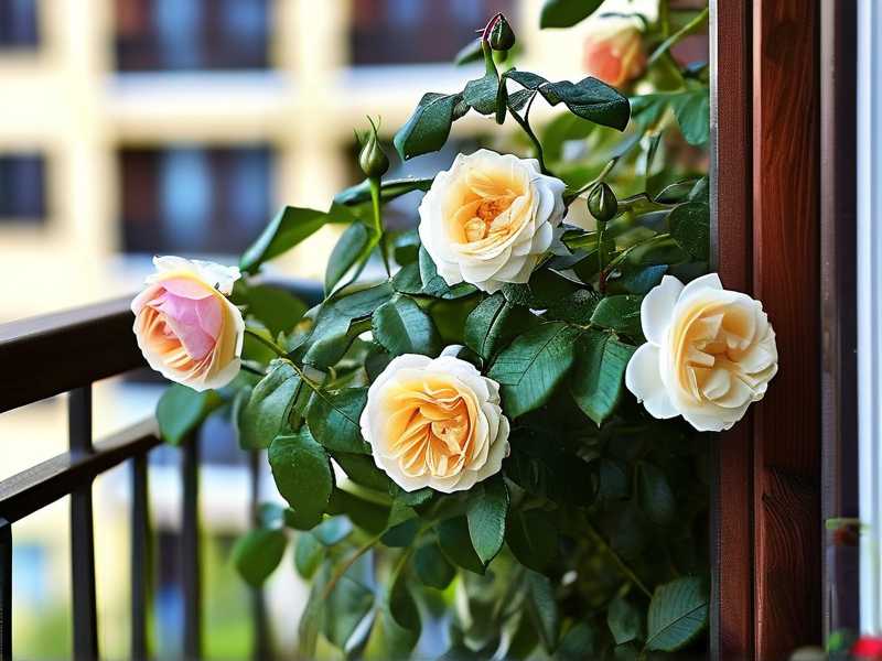 How to grow tea roses on an apartment balcony
