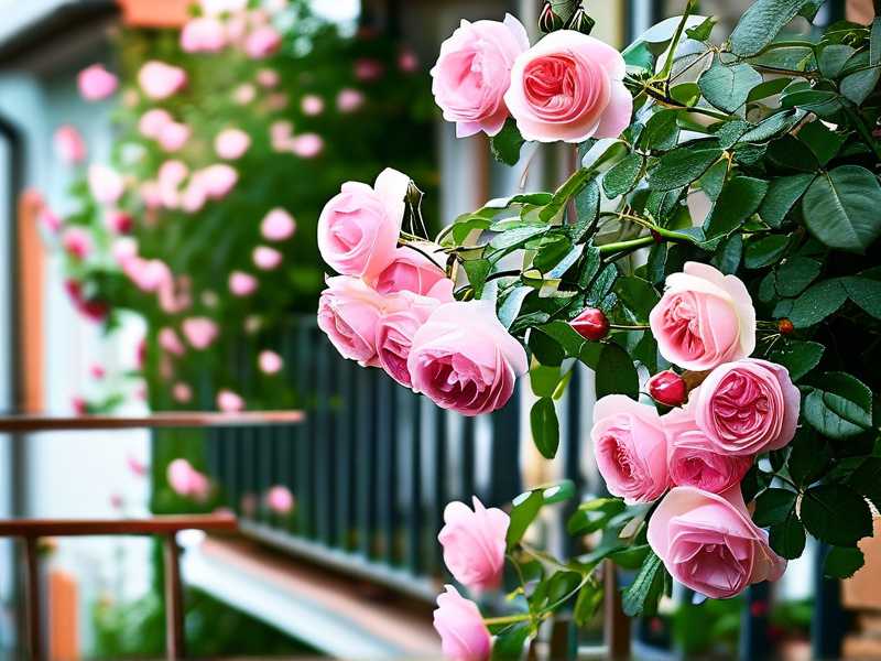How to maintain healthy roots of long-term potted balcony roses