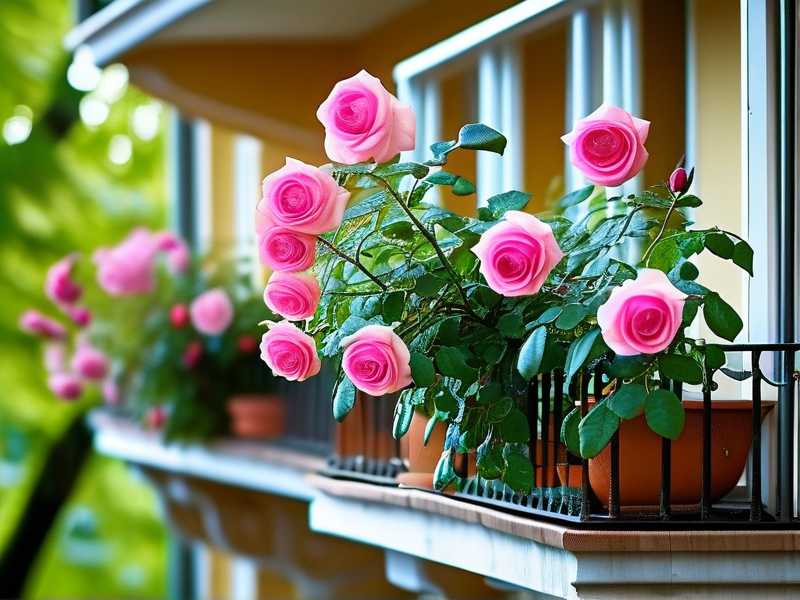 How to fix slow growth problems of balcony roses
