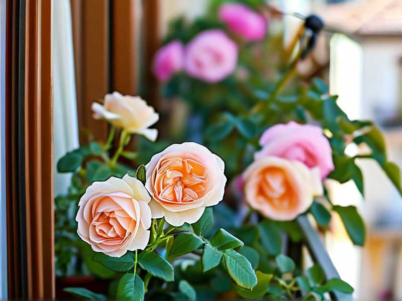 How to test soil moisture for balcony roses simply