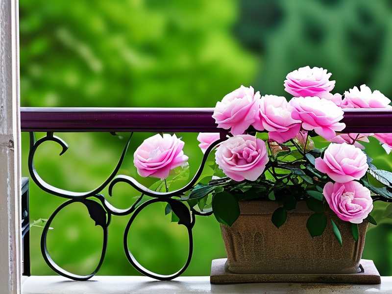 How to move balcony roses safely during extreme weather