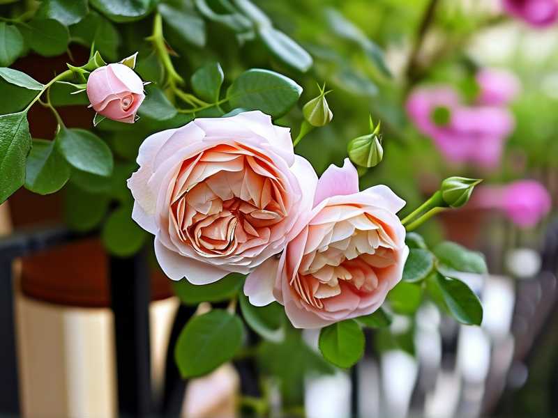 How to handle sudden bud drop of balcony roses