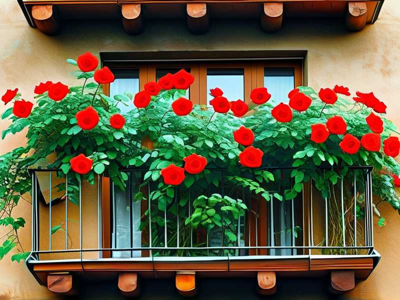 How to wrap balcony roses to survive cold frost