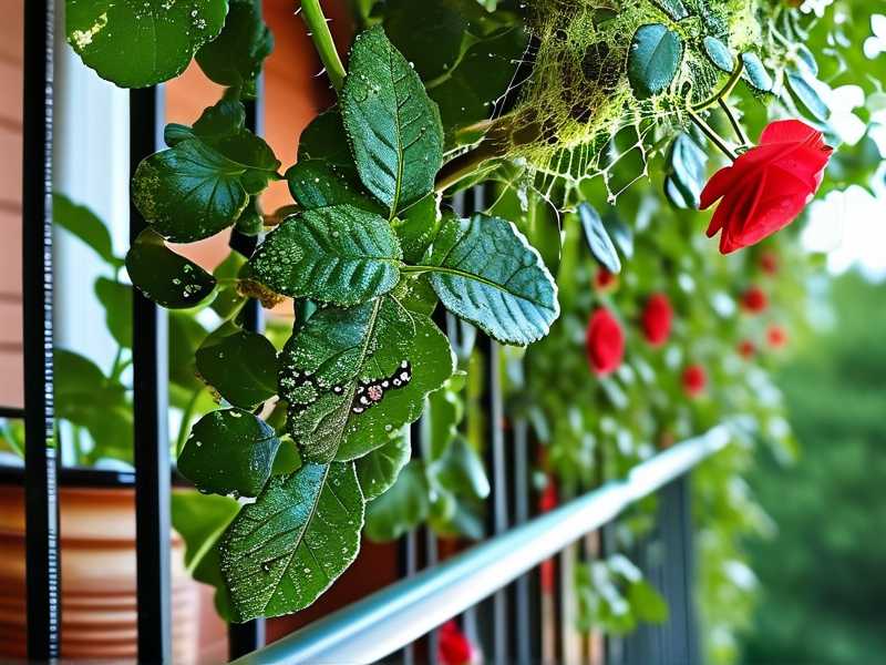 How to treat spider mites on balcony roses efficiently(1)