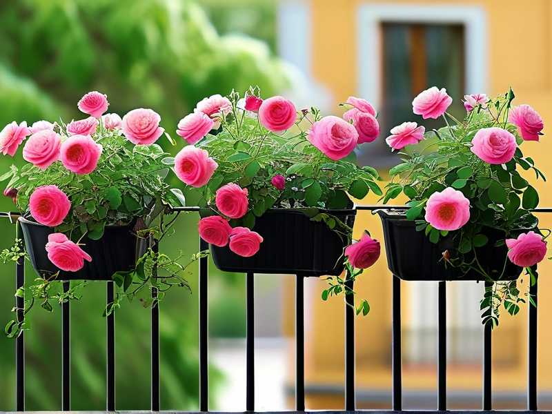 How to prune faded blooms of balcony roses step by step