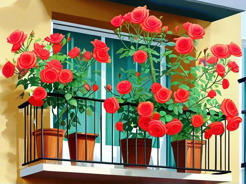 How to fertilize balcony roses for more continuous blooms