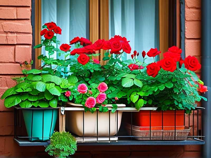 How to water balcony roses properly in winter dormancy(1)