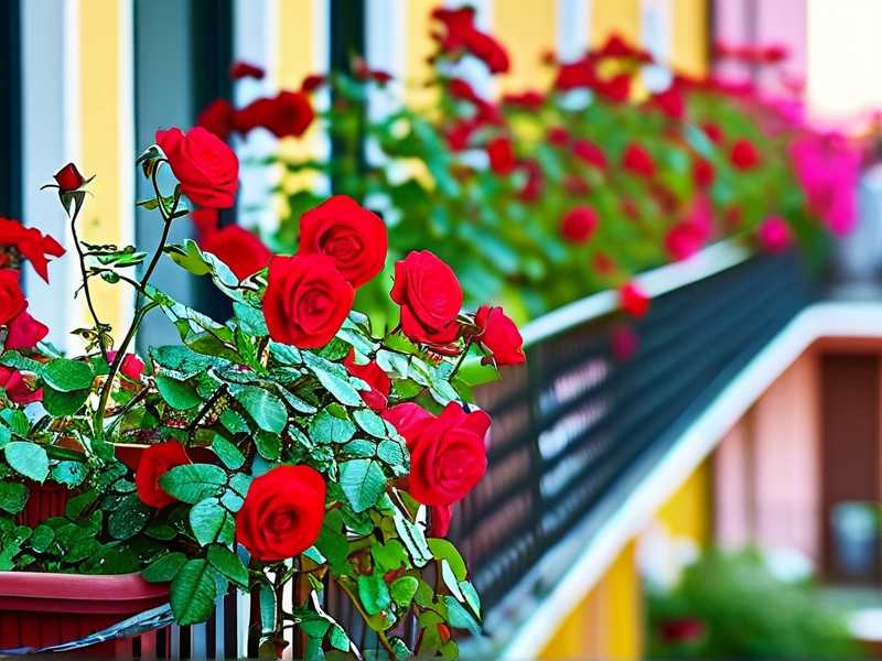 How to water balcony roses correctly in hot summer