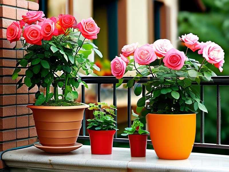 How to water balcony roses correctly in hot summer(1)