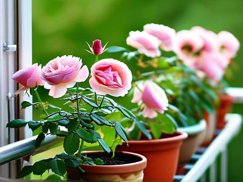 How to pick suitable pots for balcony rose planting
