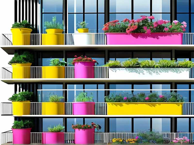 How to offset multi‑level shelf heights for daily sunlight for all balcony‑rose‑pots