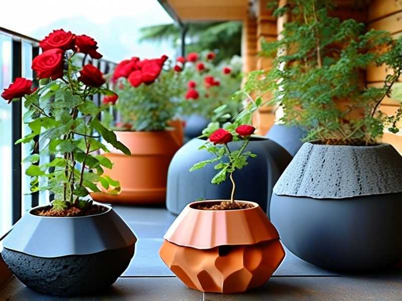 How to prepare expanded‑shale‑pumice mixed drainage for oversized balcony‑rose‑shrub pots(1)