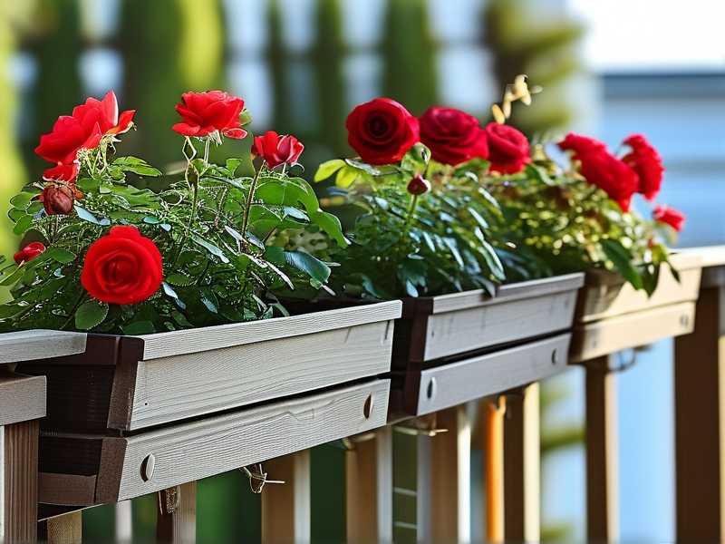How to pick wide‑base wall‑mount boxes for bushy dwarf balcony‑rose varieties