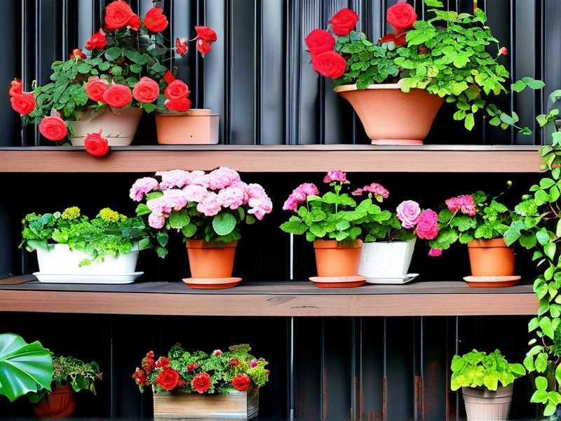 How to choose rust‑proof metal shelf frames for high‑humidity balcony‑rose gardens