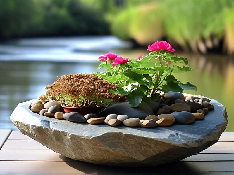 How to prepare coarse‑grain river‑rock drainage for oversized balcony‑rose‑shrub pots(1) How to prepare coarse‑grain river‑rock drainage for oversized balcony‑rose‑shrub pots(1)