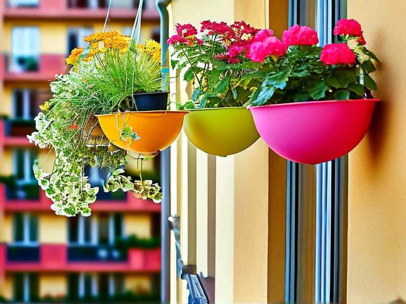 How to pick lightweight corner‑mount hanging baskets for unused balcony corners