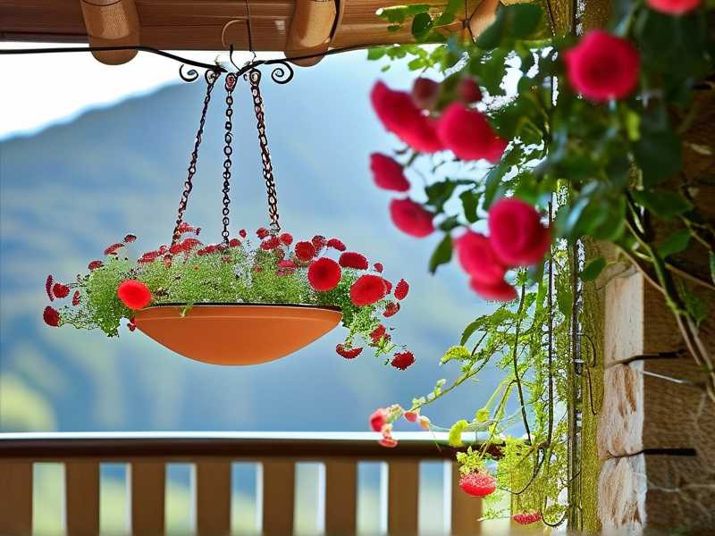 How to prepare calcined‑clay‑pumice mixed drainage for balcony rose hanging‑baskets(1) How to prepare calcined‑clay‑pumice mixed drainage for balcony rose hanging‑baskets(1)