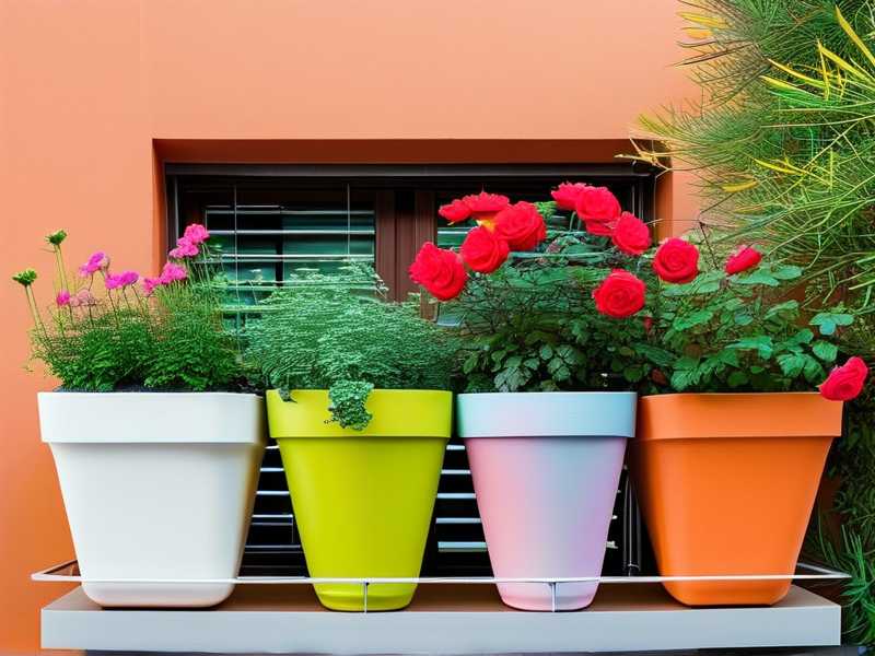 How to select weighted‑base composite pots for gusty‑wind balcony‑rose locations