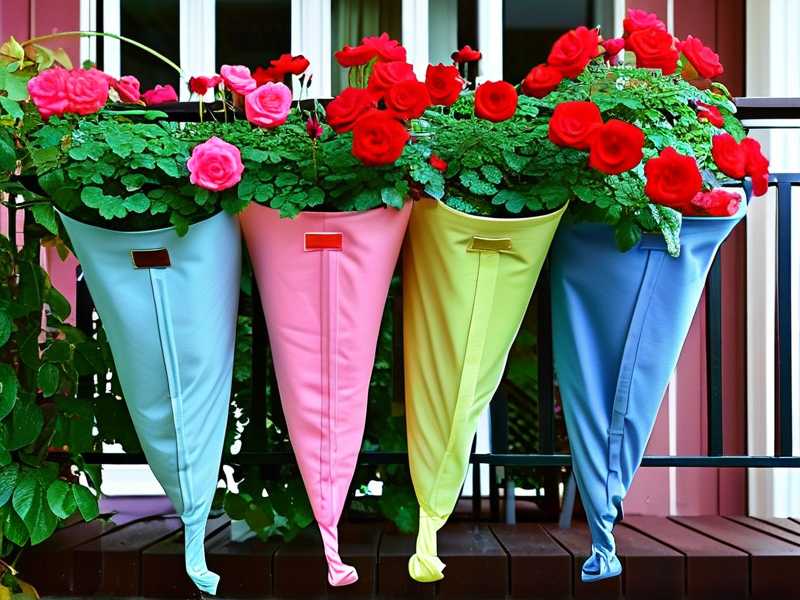How to pick deep‑wide fabric bags for balcony roses with large root systems
