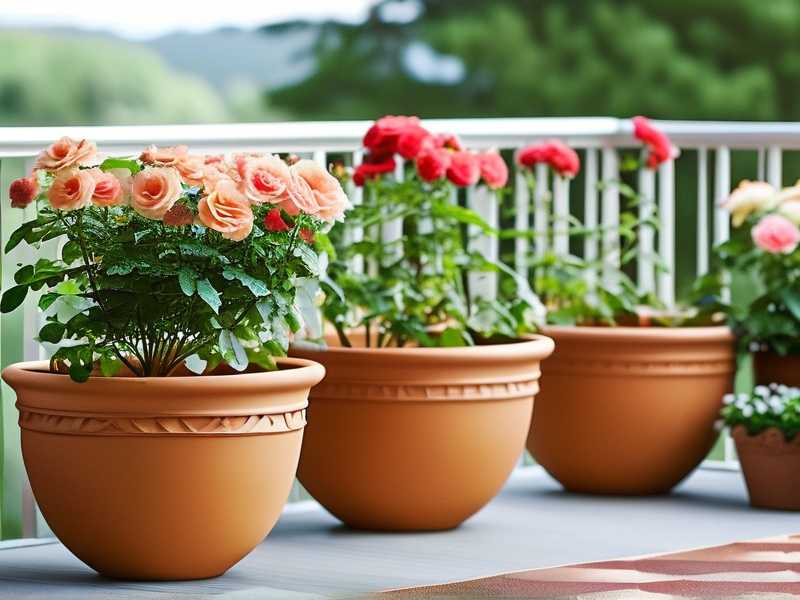 How to prepare pre‑washed expanded‑shale drainage for large balcony rose pots(1)
