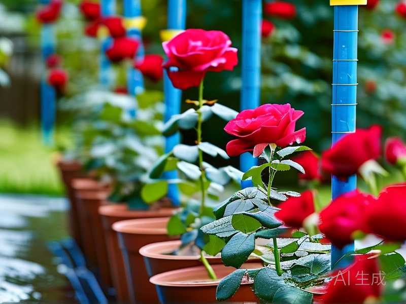 How to test planter drainage speed under simulated heavy rainfall for roses