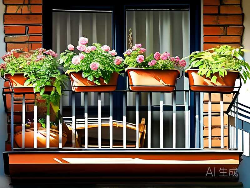 How to offset multi‑shelf positions so lower balcony rose pots get sunshine
